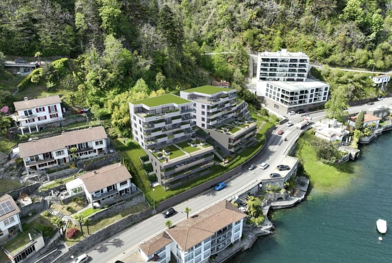 Brissago - Attikawohnung mit Privatstrand (7)
