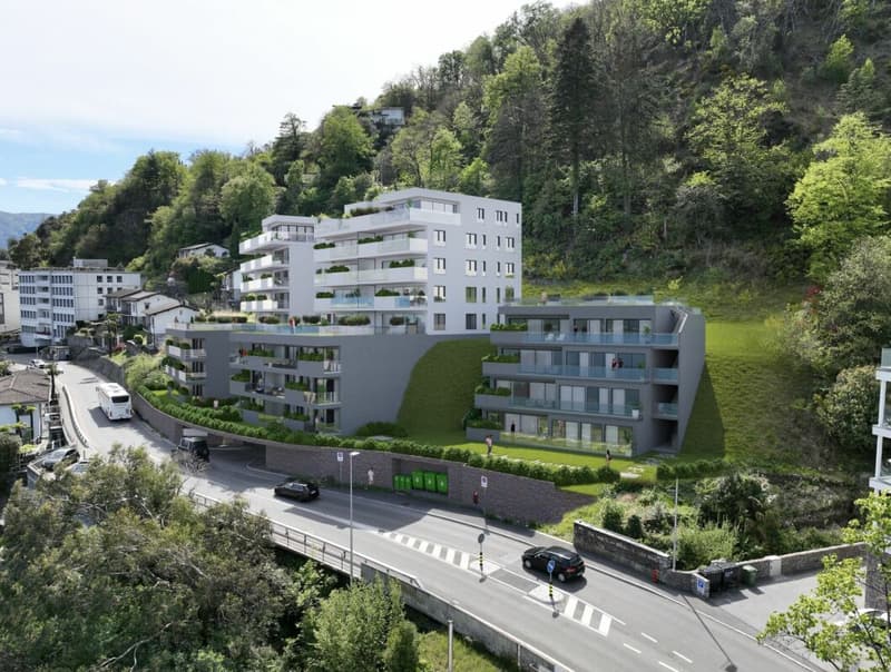 Brissago - Attikawohnung mit Privatstrand (8)