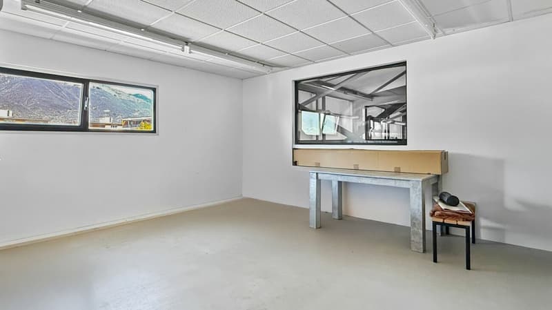 Contone - Edificio commerciale con showroom in posizione strategica / Gewerbegebäude mit Showroom in bester Lage (17)
