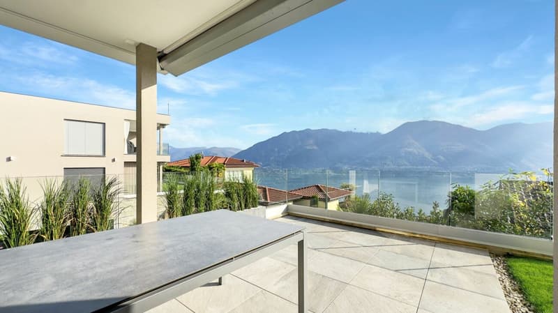 Brione sopra Minusio - Wunderschöne Gartenwohnung mit Seesicht (13)