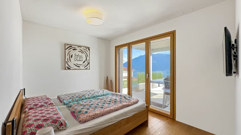 Brione sopra Minusio - Wunderschöne Gartenwohnung mit Seesicht (5)