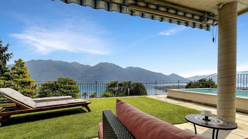 Brione sopra Minusio - Villa mit 3 Wohnungen (1)
