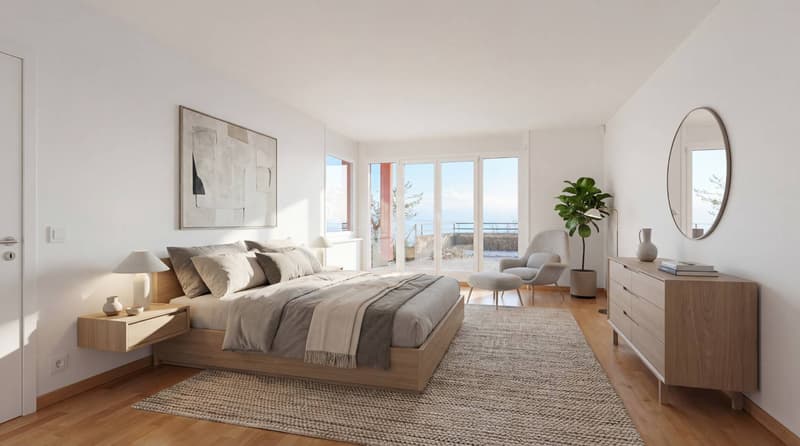 La Conversion  Espace, confort et vue panoramique sur le lac et les Alpes (8)