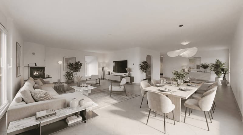 La Conversion  Espace, confort et vue panoramique sur le lac et les Alpes (3)