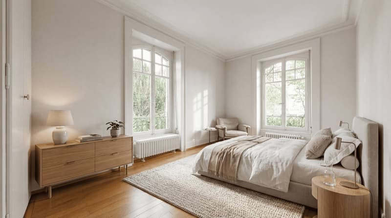 Exceptional 160 m² apartment with garden, just a stone's throw from Ouchy (5)