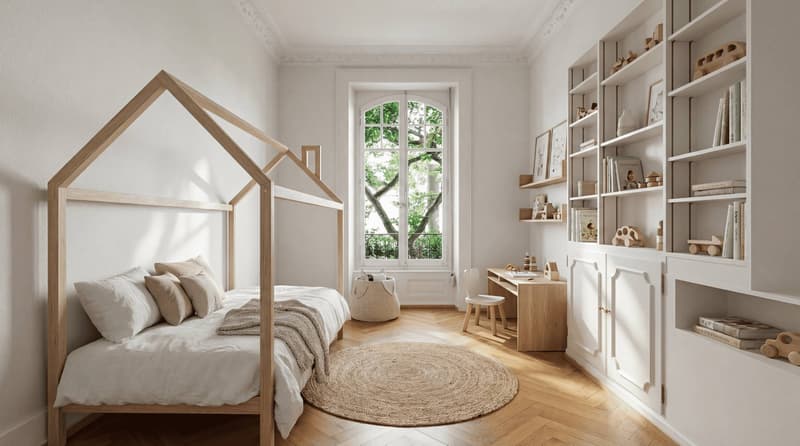Exceptional 160 m² apartment with garden, just a stone's throw from Ouchy (6)