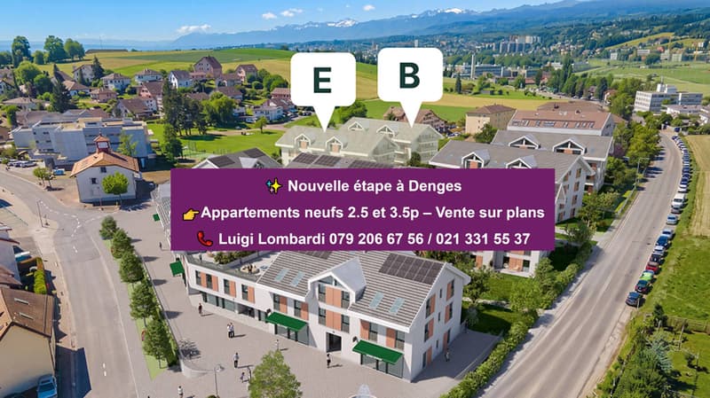 Beautiful new 2.5-room apartment in a corner location with two large balconies (1)
