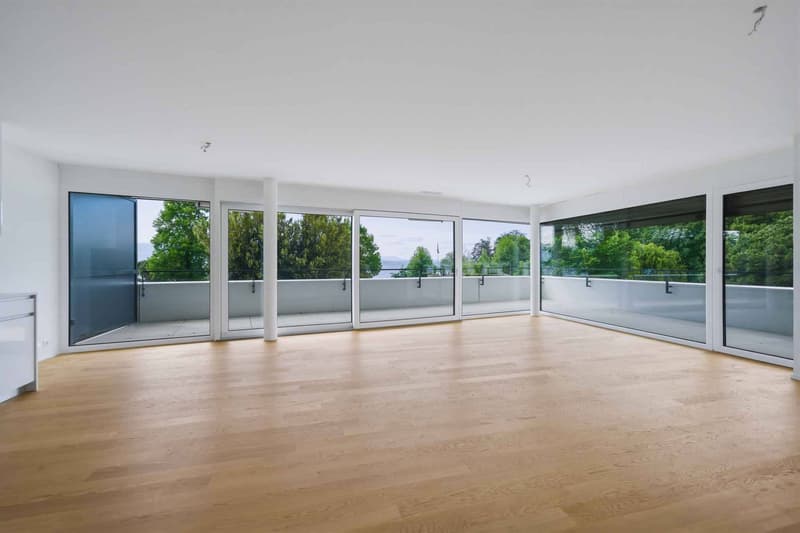 New luxury apartment - 4.5 rooms corner apartment with 76m² balcony - Lake view (2)