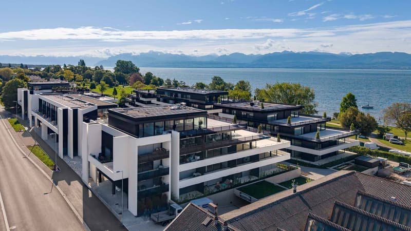 New luxury apartment - 4.5 rooms corner apartment with 76m² balcony - Lake view (8)