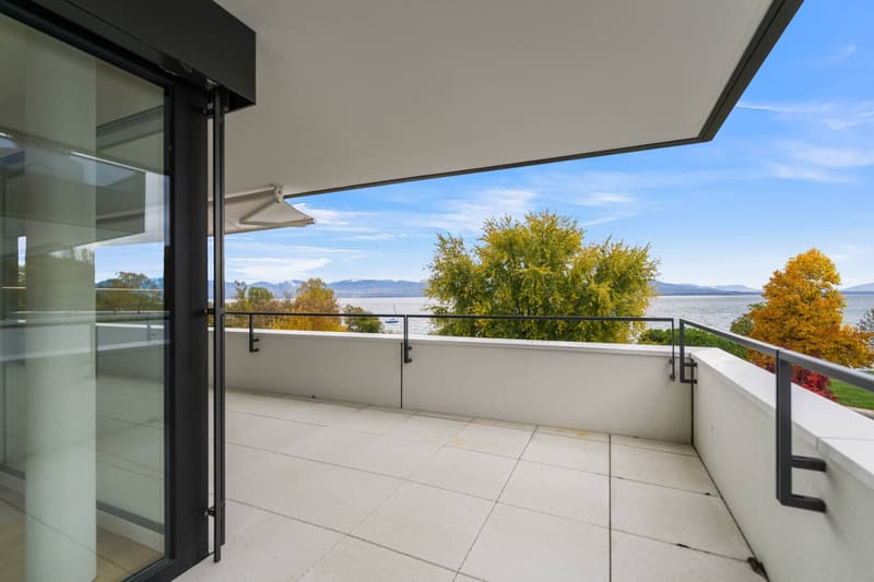 New high-standard apartment - 4.5 rooms in corner location with 76m² balcony - Lake view (5)