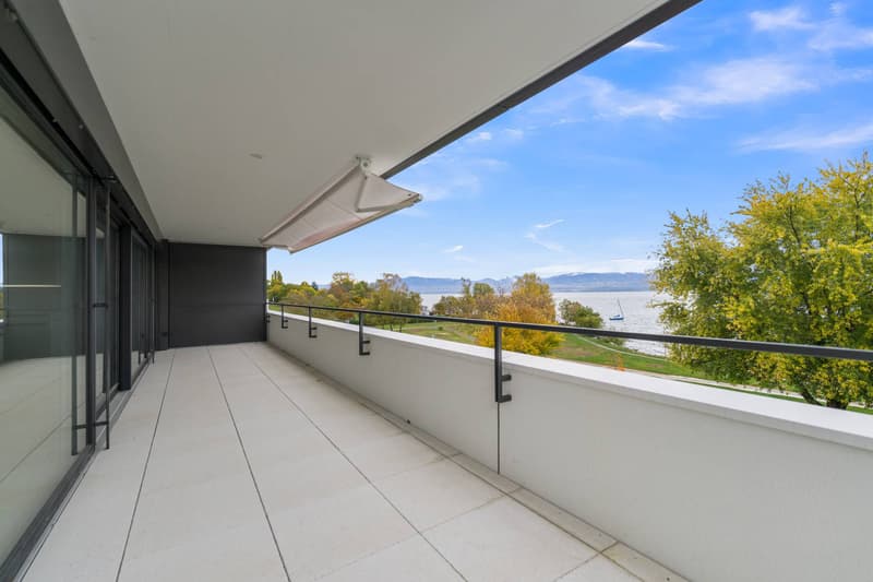 New high-standard apartment - 4.5 rooms in corner location with 76m² balcony - Lake view (1)