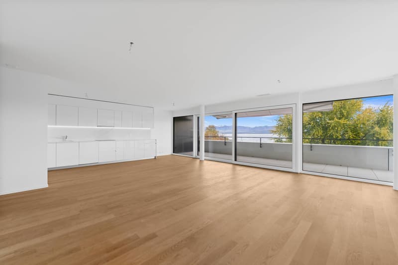 New high-standard apartment - 4.5 rooms in corner location with 76m² balcony - Lake view (2)