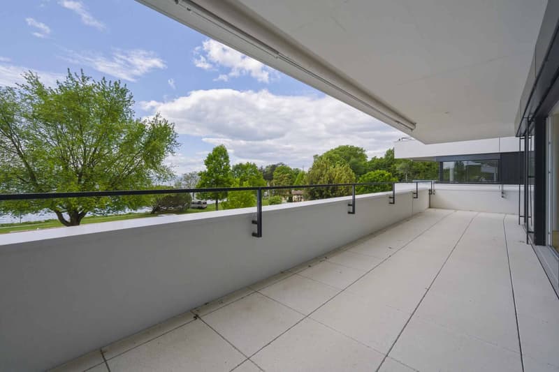 New high-standard apartment - 4.5 rooms in corner location with 76m² balcony - Lake view (5)