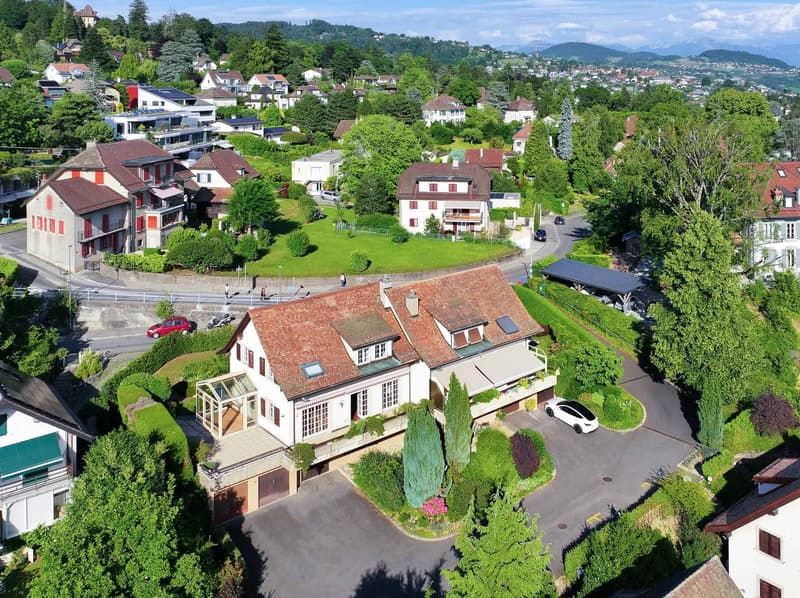 Villa mitoyenne 7.5 pièces avec vue lac à Lausanne-Chailly - Disponible de suite (9)