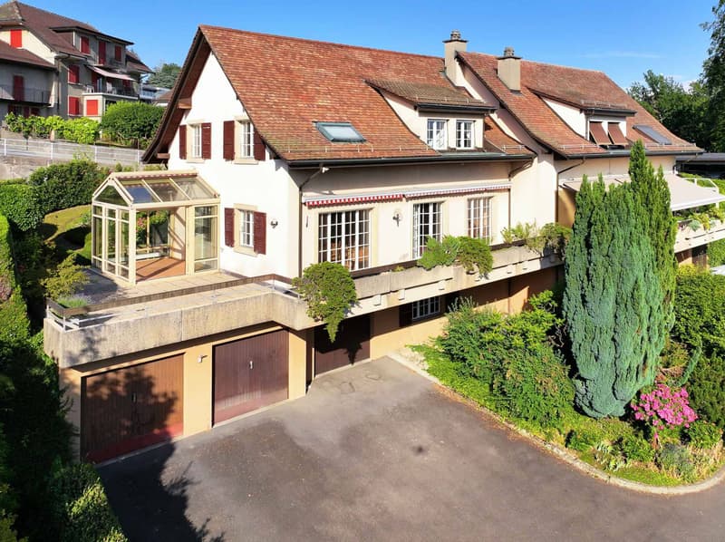 Villa mitoyenne 7.5 pièces avec vue lac à Lausanne-Chailly - Disponible de suite (1)