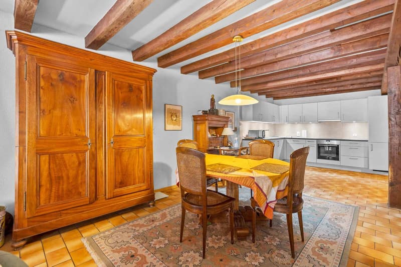 Casa di villaggio con 4.5 locali nel vecchio borgo di Denges (5)