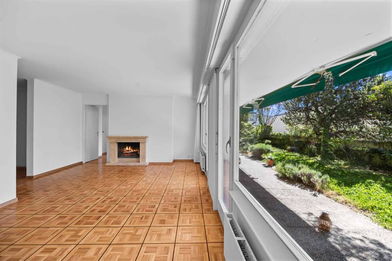Rare à Pully : appartement de 4,5 pièces avec terrasse et jardin arboré (2)