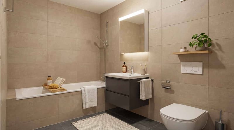 Bourg de Denges 2,5 Zimmer neu mit eigenem Garten (6)