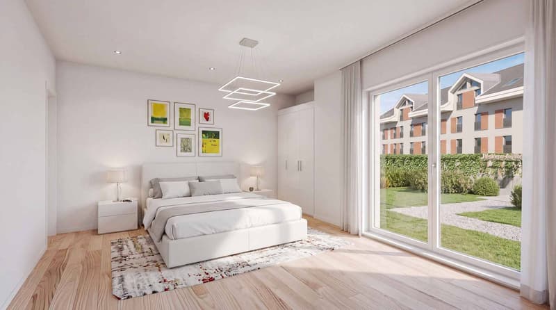 2.5 pièces neuf avec balcon à Denges (5)