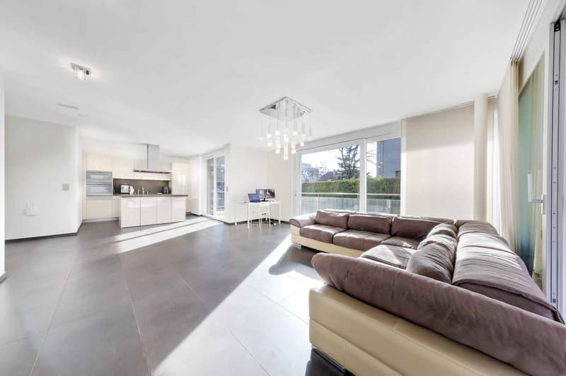 Superbe 3,5 pièces de standing avec terrasse et jardin - Disponible de suite (3)