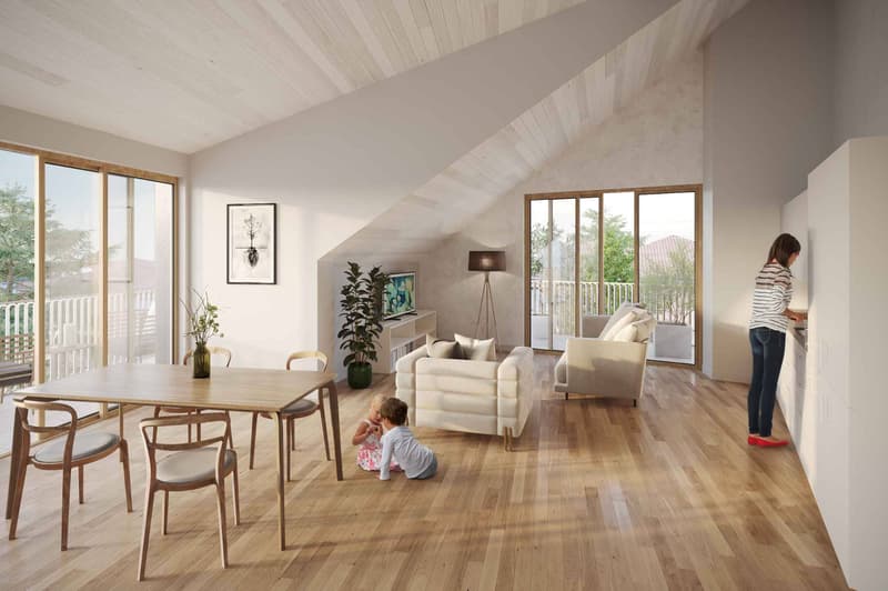 Appartement neuf de 4.5 pièces au 2e étage avec balcon et jardin privatif (5)