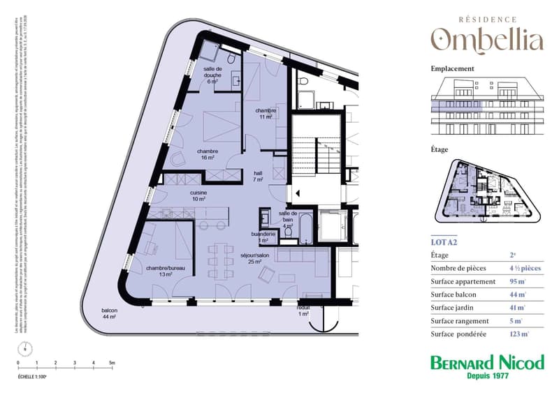 Appartement neuf de 4.5 pièces au 2e étage avec balcon et jardin privatif (2)