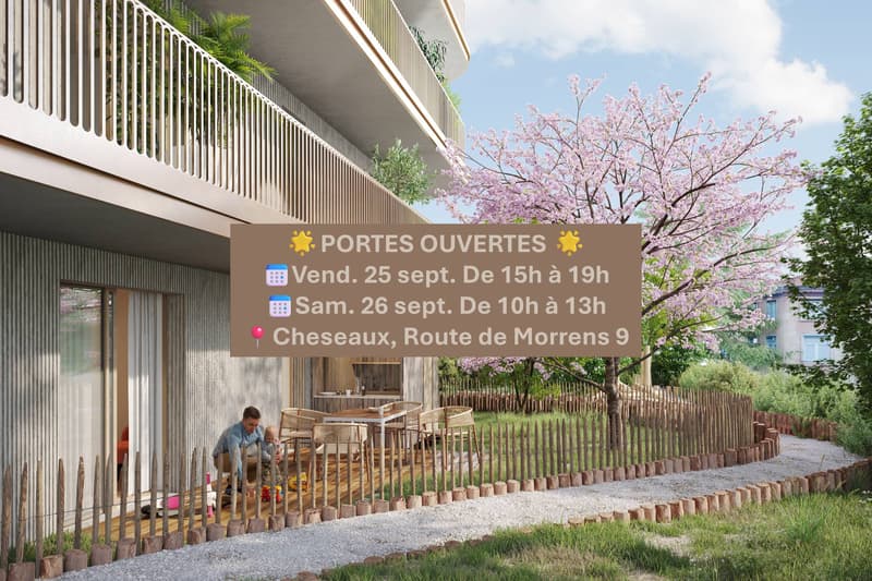 Spacieux appartement NEUF de 4.5 pièces en rez de jardin (1)