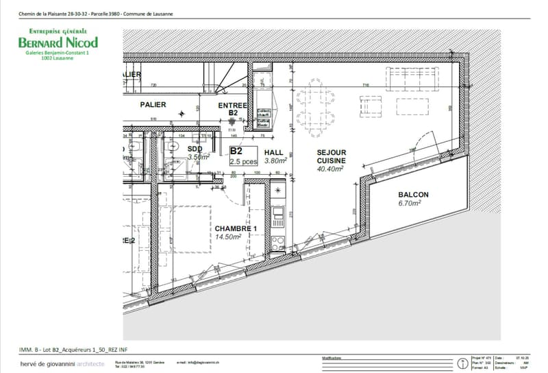 Nuova residenza a Chailly! Appartamento di 2.5 locali con balcone a sud (5)