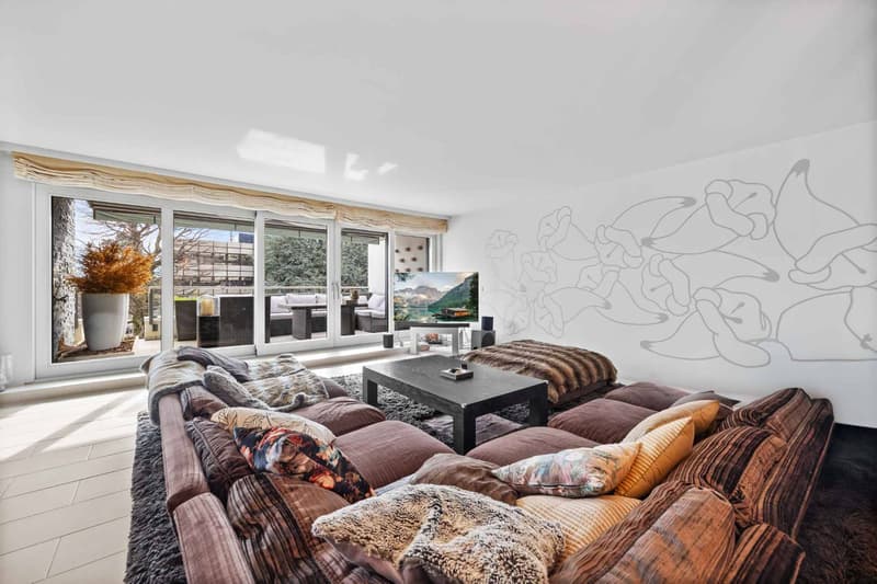 Contemporary 4.5-room duplex with balcony and garden (3)