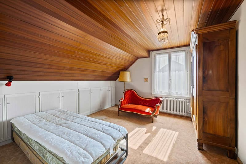 Une des chambres sous-combles