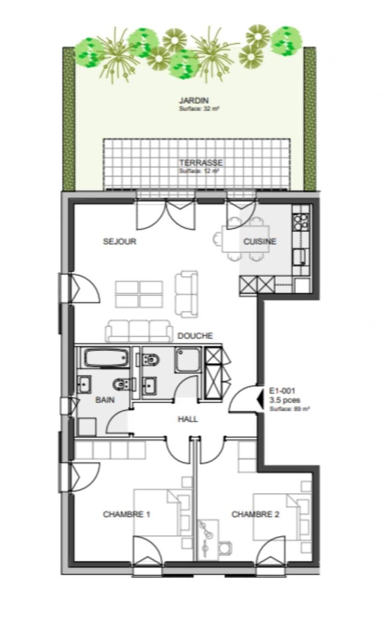 New promotion in Denges: 2.5 and 3.5 room apartments (8)