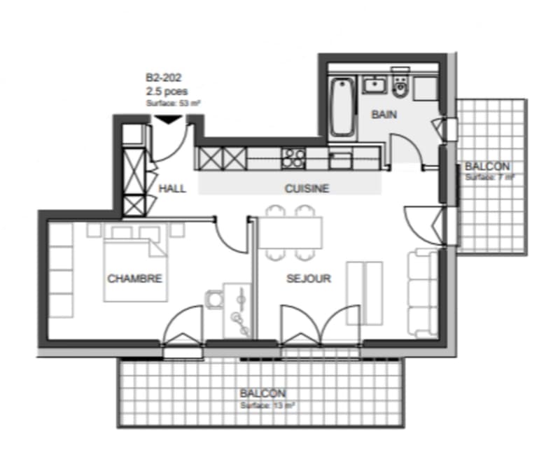 New promotion in Denges: 2.5 and 3.5 room apartments (8)