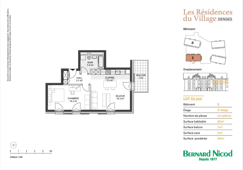 New promotion in Denges: 2.5-room apartments (6)