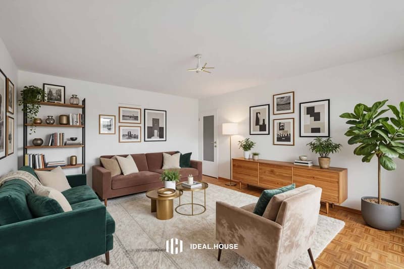 Bright 4.5-room apartment with balconies (3)