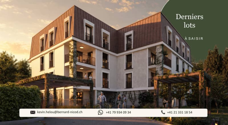 Appartement de 3,5 pièces en attique avec ascenseur et grande terrasse privative (1)