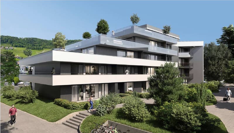Splendid 5.5-room attic with 249m2 terrace (2)