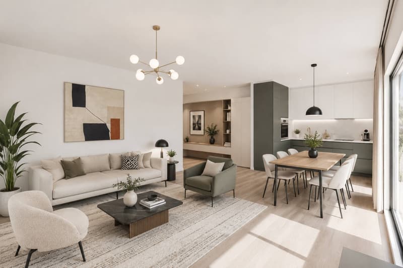 Denges - 3.5-room apartment with 94 m² and a 30 m² garden (2)