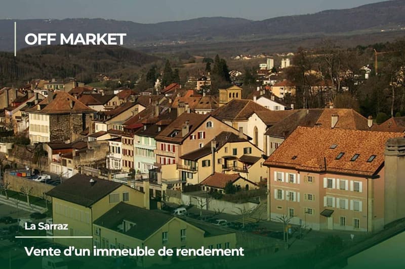Wohngebäude mit Rendite in La Sarraz (1)