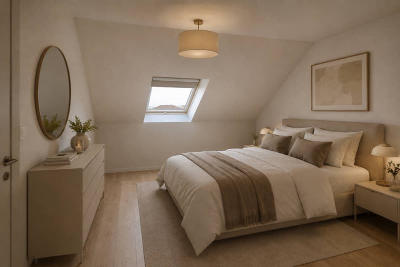 Wohnung 3,5 im Dachgeschoss mit 84m2 und Balkon (4)