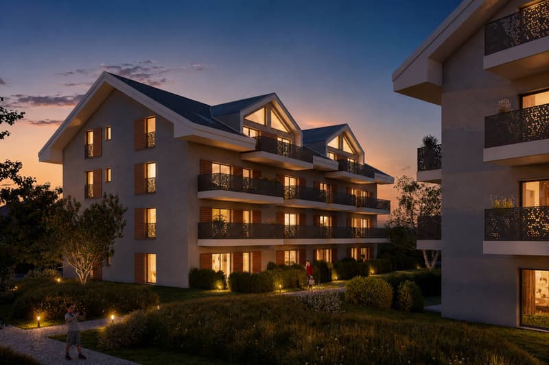 Denges - Rez-de-jardin de 3.5 pièces - 88 m² avec terrasse et jardin de 28 m² (2)