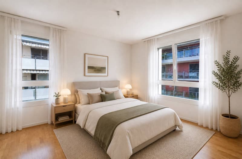 Appartement lumineux de 3,5 pièces. Proche de toutes commodités. (2)