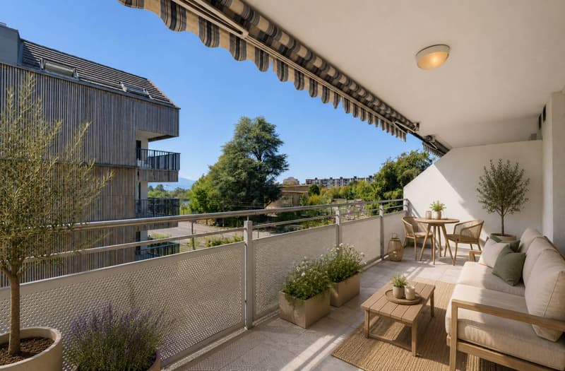 Appartement lumineux de 3,5 pièces. Proche de toutes commodités. (4)