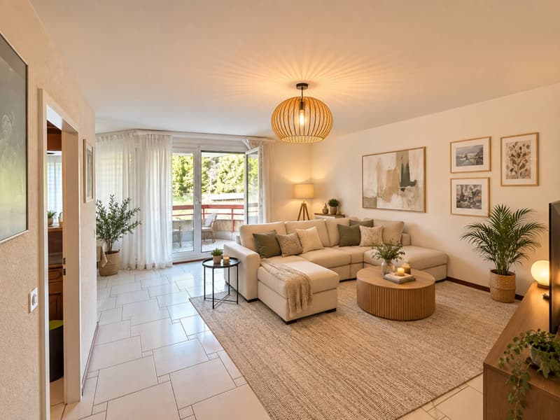 Spacieux appartement de 3,5 pièces dans un quartier prisé de la ville ! (3)