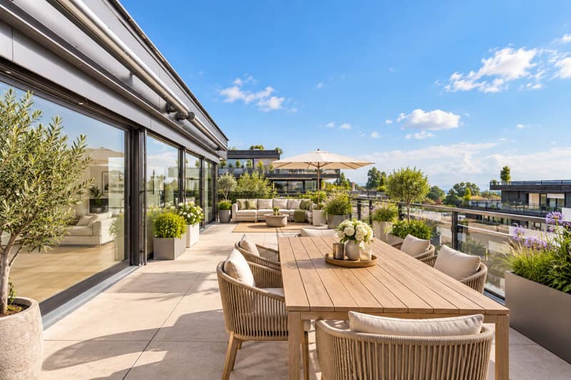 Attique neuf et moderne avec une terrasse rooftop de 95m2 (1)