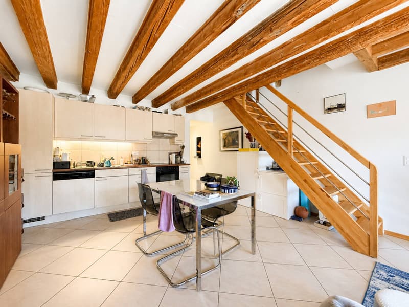 Duplex di 2,5 locali nel centro città con terrazza (5)