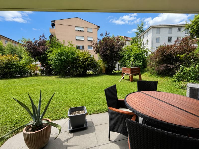 Beautiful 3.5-room apartment with private garden near the lake (11)