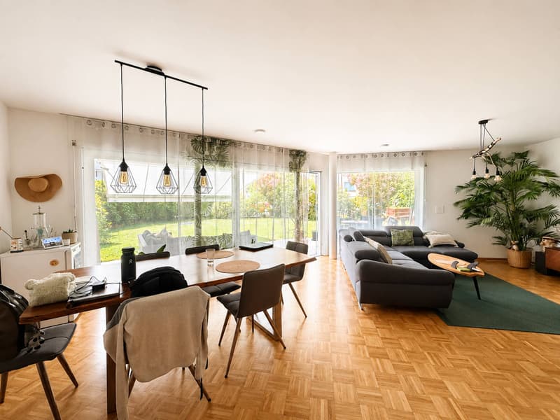 Beautiful 3.5-room apartment with private garden near the lake (2)