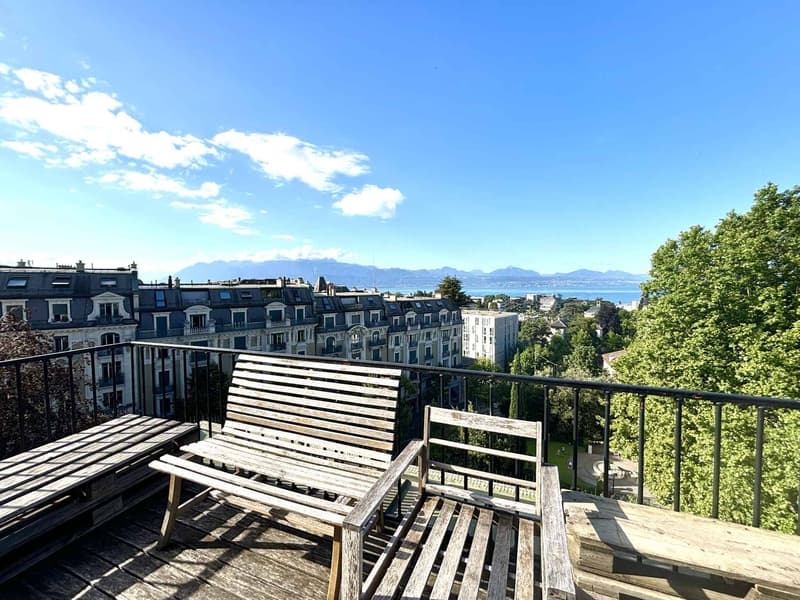 Charming 5.5-room apartment in the heart of the Sous-Gare district in Lausanne (1)