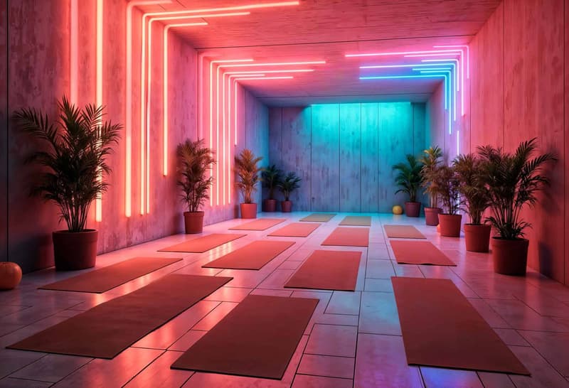 Beautiful modular surfaces for dance, yoga, offices or storage (3)