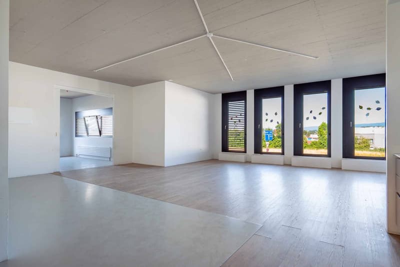 Zwischen EPFL und der Stadt Morges gelegen, schöne Büroflächen mit großer Höhe (4)
